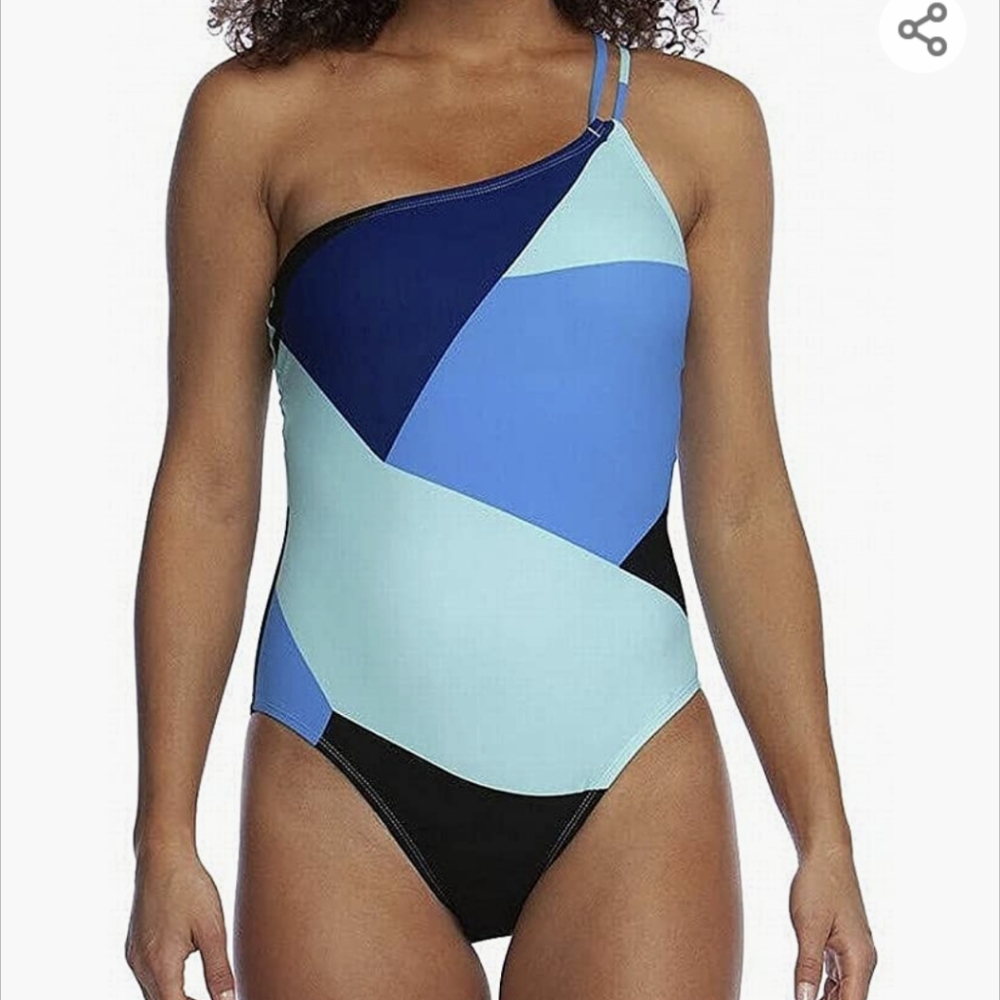 La Blanca one shoulder one piece swimsuit